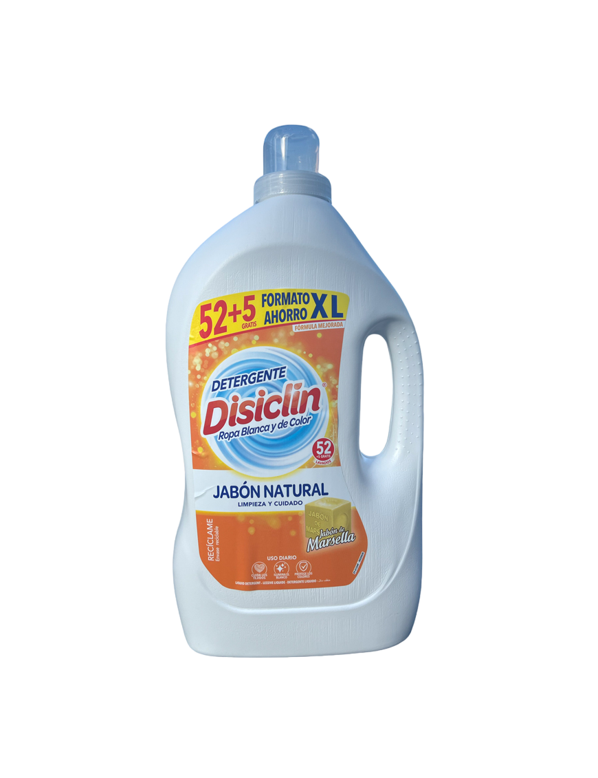 DETERGENTE DISICLIN MARSELLA 52+5 DOSIS 2,85 L