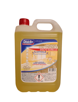 LIMPIADOR HIGIENIZANTE DISICLIN CITRONELA G/5 L