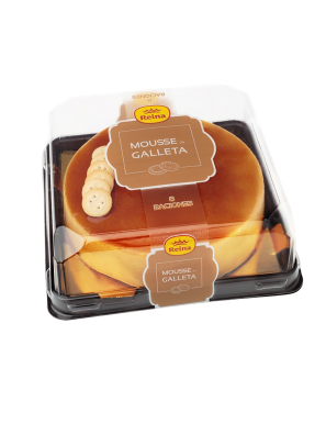 TARTA REINA GALLETA CARAMELIZADA 8 RACIONES