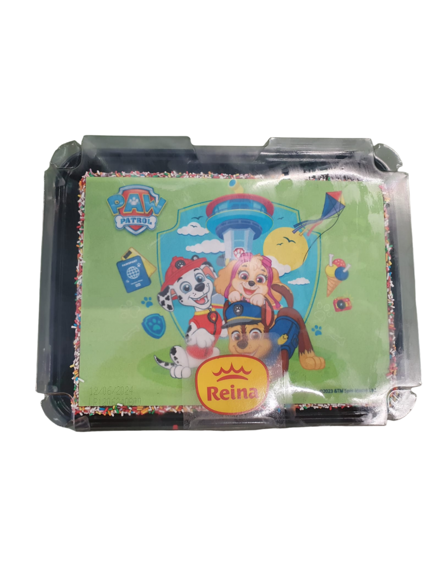 TARTA REINA INFANTIL PATRULLA CANINA 8 RACIONES