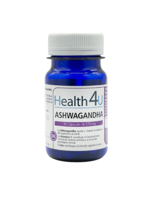 HEALTH4U ASHWAGANDA, ZINC Y V-6 CAPSULAS  B/30 UD