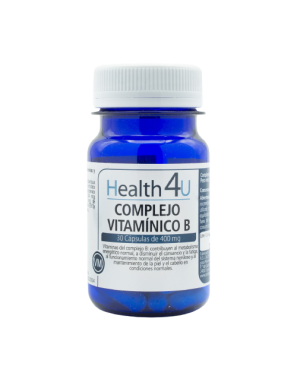 HEALTH4U COMPLEJO VITAMÍNICO B CAPSULAS  B/30 UD