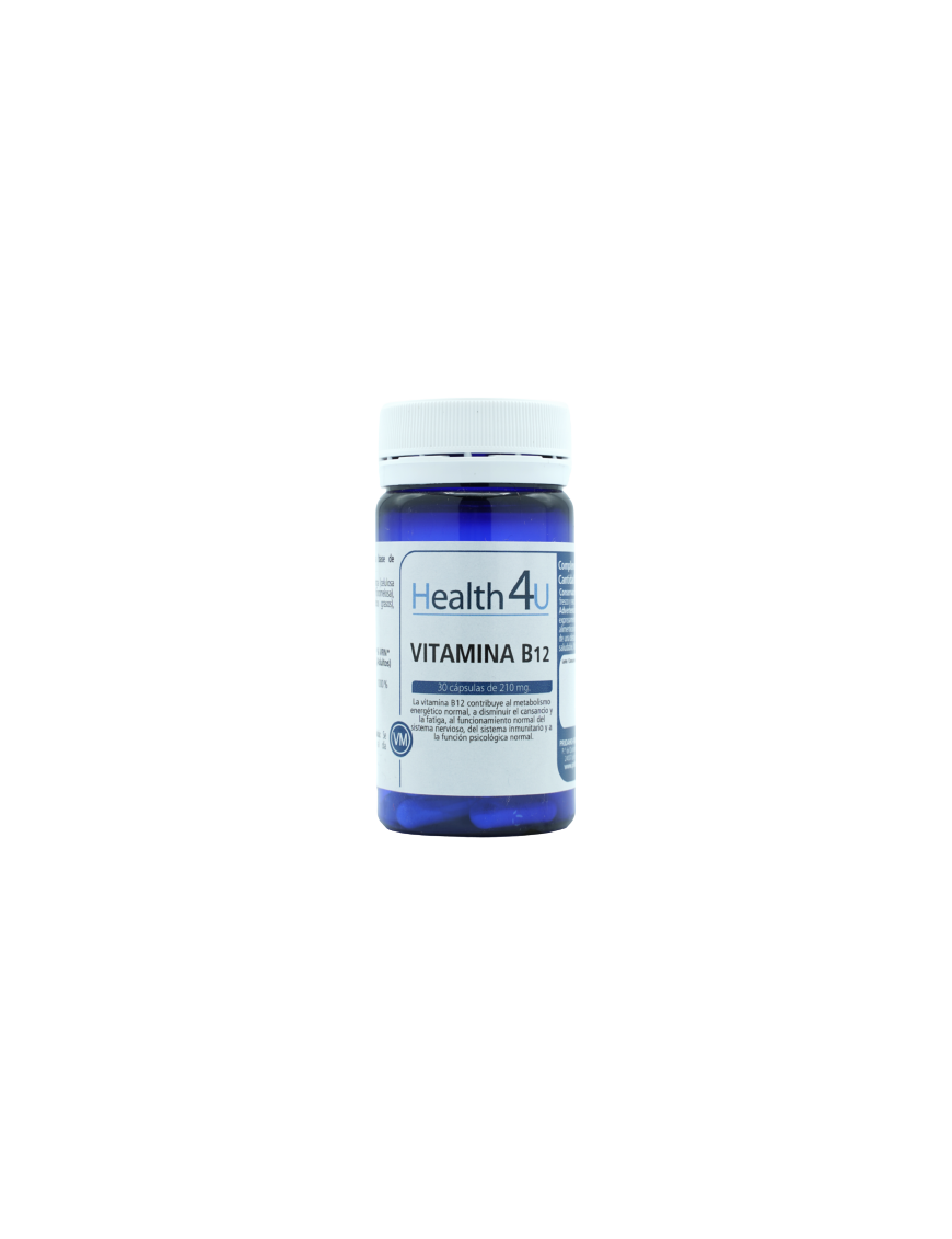 HEALTH4U VITAMINA B12 CAPSULAS  B/30 UD