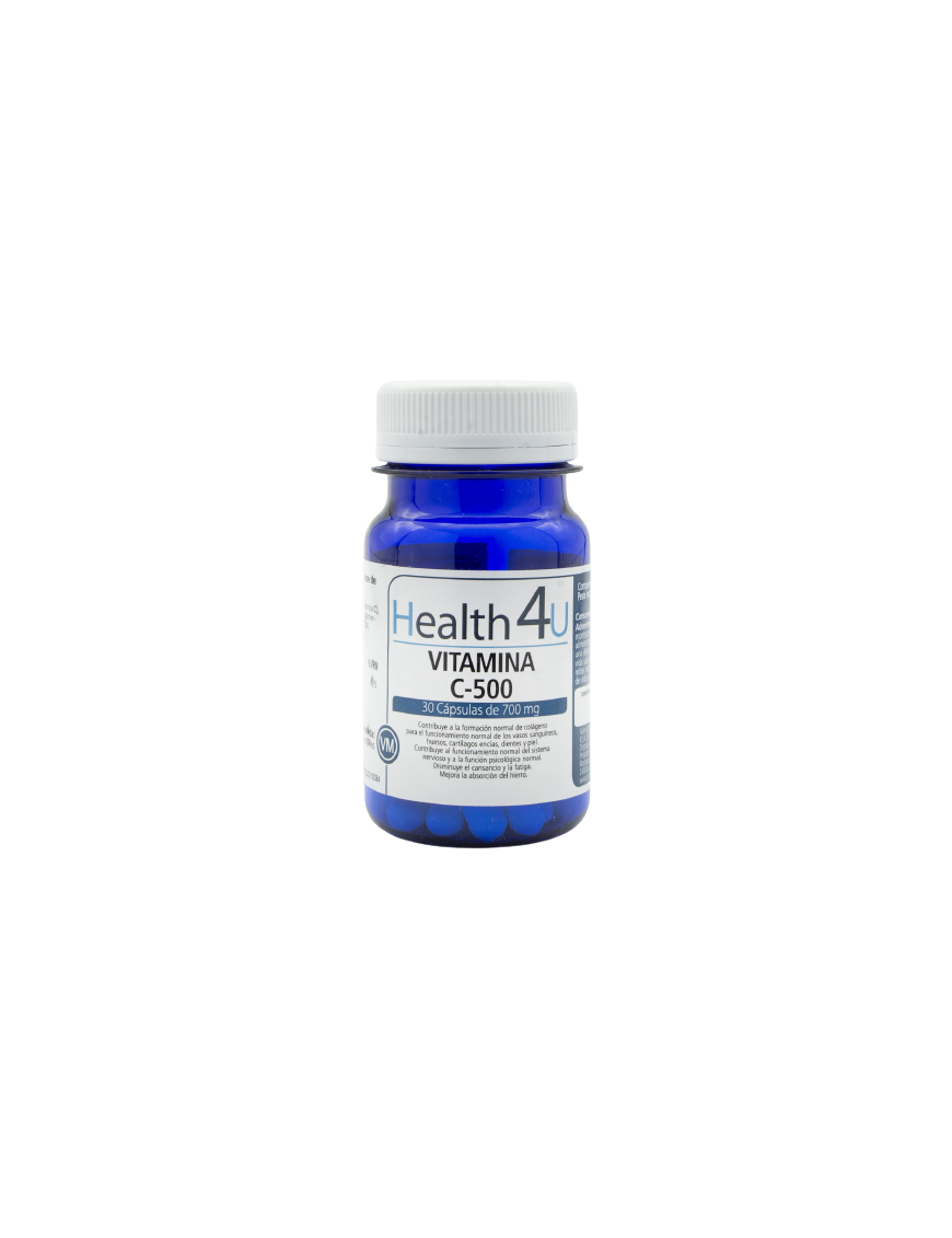 HEALTH4U VITAMINA C-500 CAPSULAS  B/30 UD