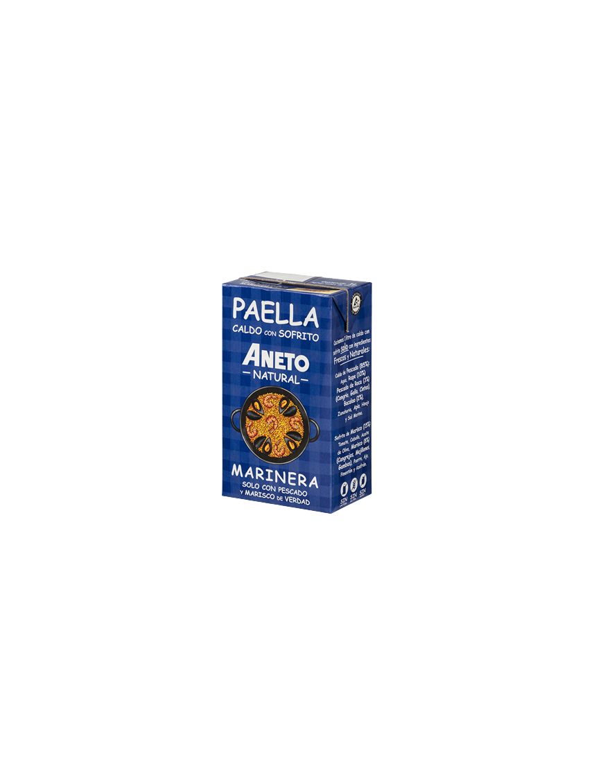 CALDO ANETO 100% NATURAL PAELLA B/ 1 L