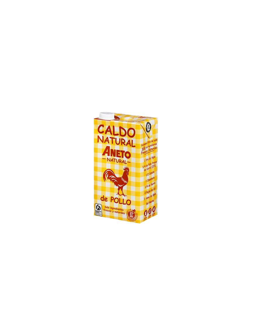 CALDO ANETO 100% NATURAL POLLO B/ 1 L