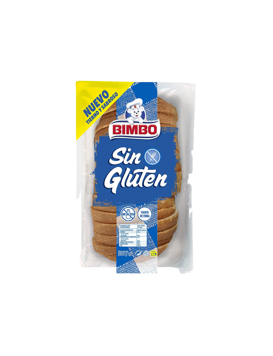 PAN BIMBO SIN GLUTEN P/300 GR