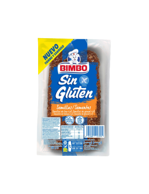 PAN BIMBO SIN GLUTEN SEMILLAS 280 GR