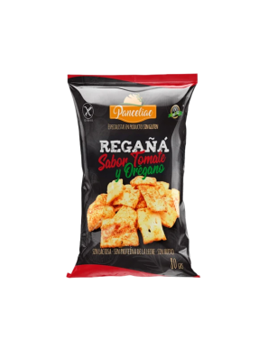 S/GLUTEN PANCELIAC PAN REGAÑAS TOMATE-OREGANO 80GR