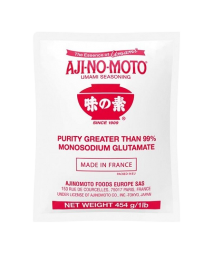 JP GLUTAMATO MONOSODICO (AJI-NO-MOTO) B/454 GR