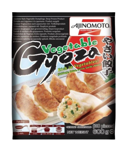 JP GYOZA AJINOMOTO VEGETALES 600 GRS CONG