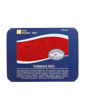 JP HUEVAS PEZ VOLADOR ROJO TOBIKO CONG. 500 GRS