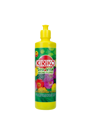 ABONO FLORES KIRIKO GEO-VITAL LIQUIDO 500 ML.