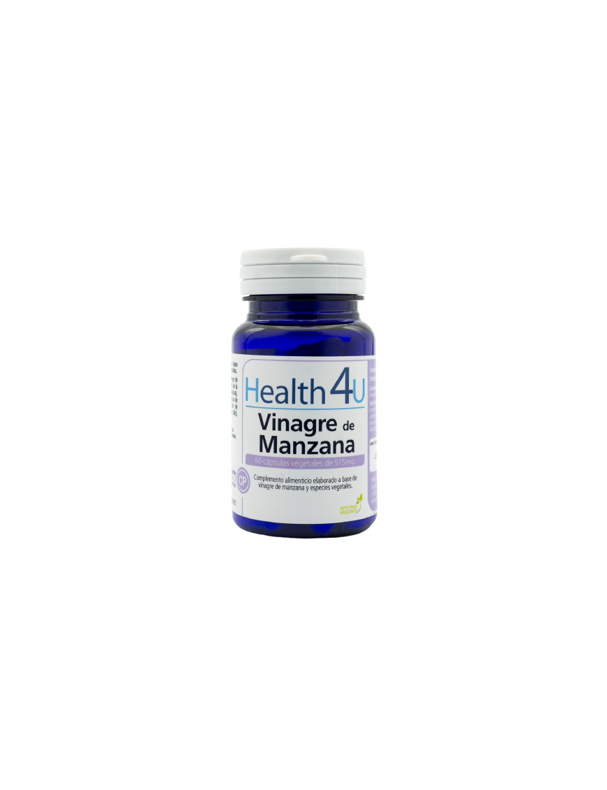 H4U VINAGRE DE MANZANA 515 MG  B/60 UD