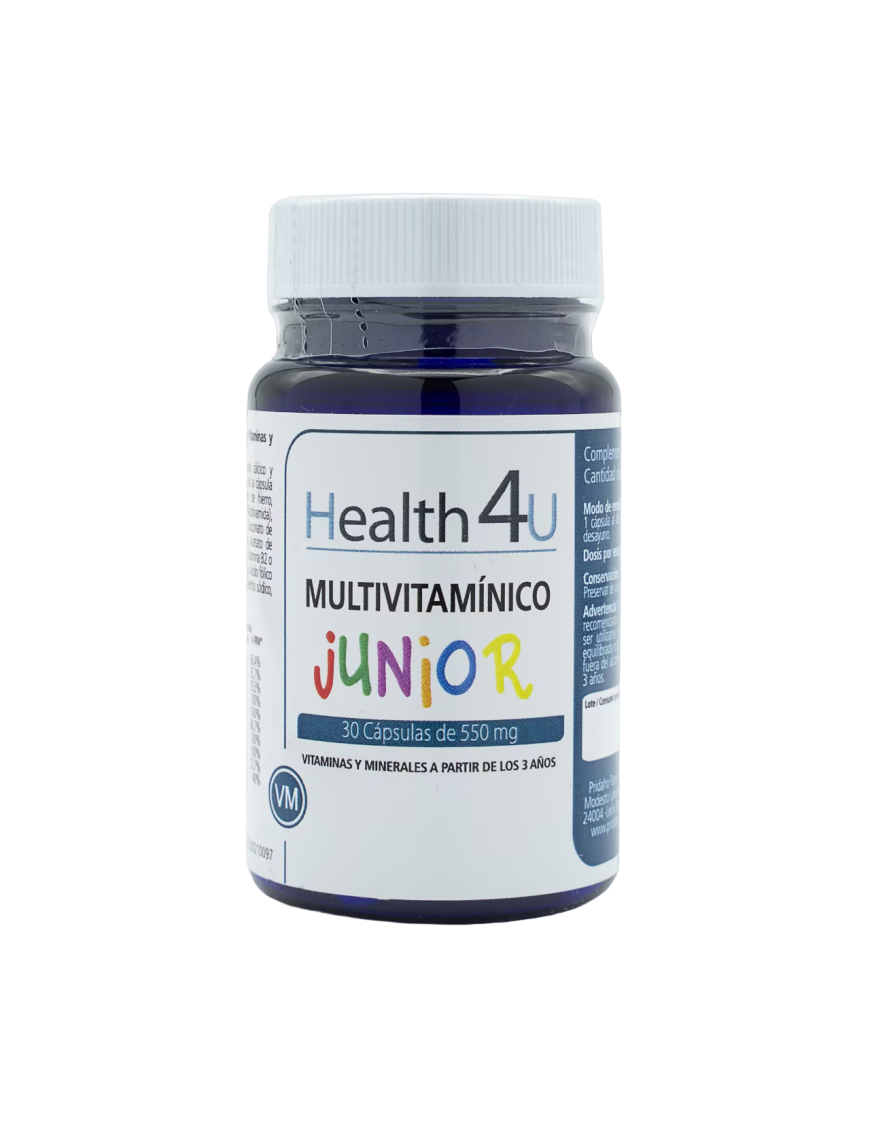 H4U MULTIVITAMÍNICO JUNIOR 550 MG  B/30 UD