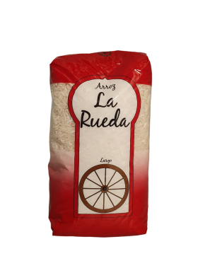 ARROZ LA RUEDA GRANO LARGO PRIMERA P/1KG