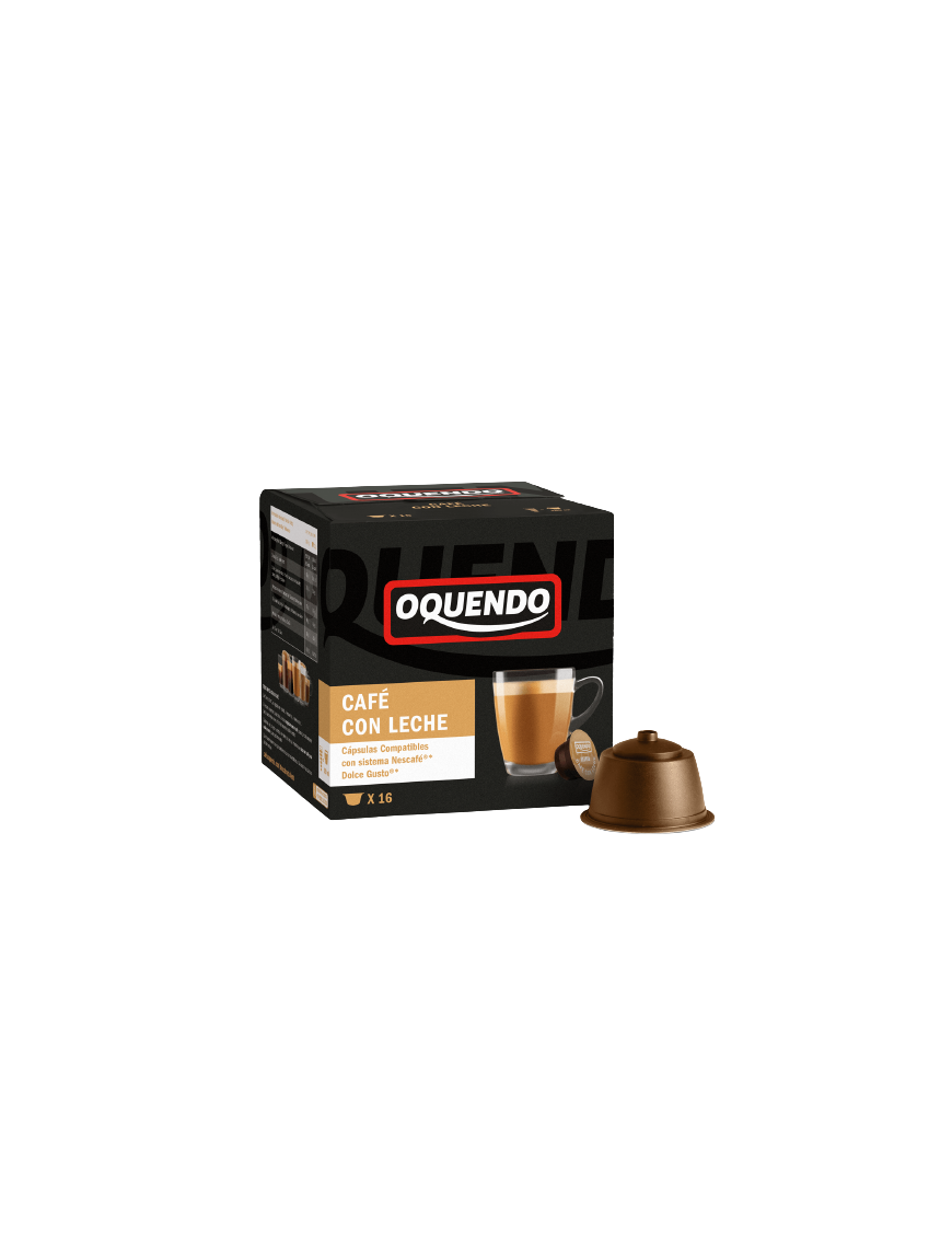 CAFE OQUENDO (D.GUSTO) CAFE LECHE EST/16UD 160GR