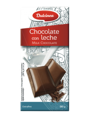 CHOCOLATE DULCINEA C/ LECHE T/150 GR