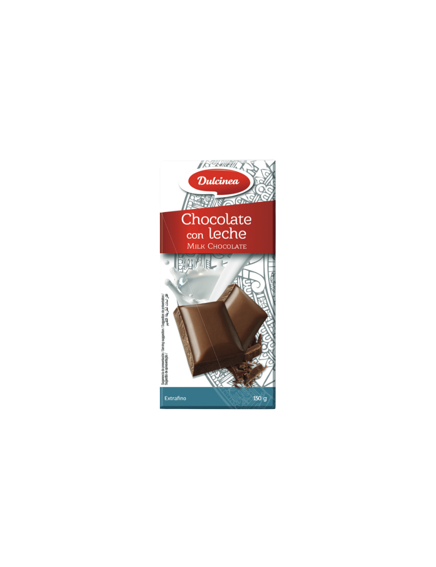 CHOCOLATE DULCINEA C/ LECHE T/150 GR