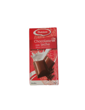 CHOCOLATE DULCINEA C/LECHE EXTRAFINO T/75 GR