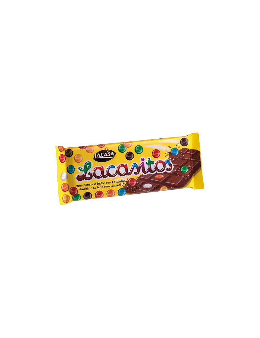 CHOCOLATE LACASITOS CON LECHE TABLETA 100 GR