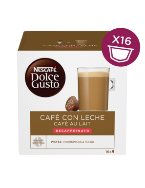 DESCAFEINADO DOLCE-GUSTO CAFE/LECHE E/16UD 160G