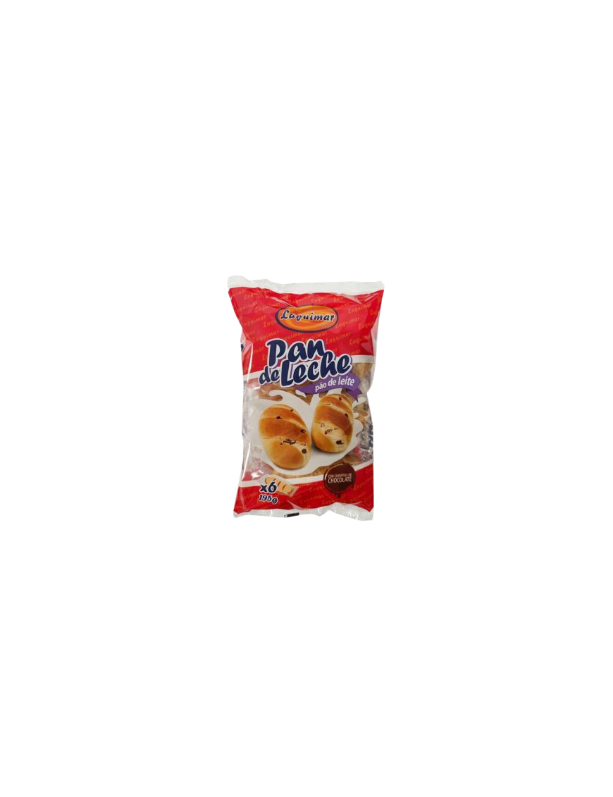 DULCES LAGUIMAR PAN DE LECHE CHISPITAS CHOCO 195GR