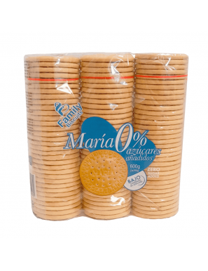 GALLETA FAMILY BISCUITS MARIA ZERO P/600GR