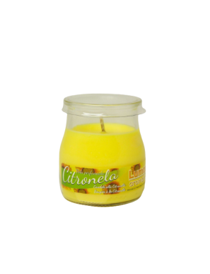 VELA PERFUMADA VASO LUMAR CITRONELLA UD