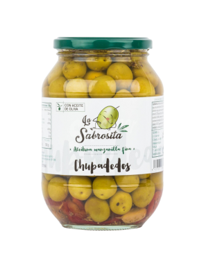 ACEITUNA LA SABROSITA CHUPADEDOS T/C 850 GR