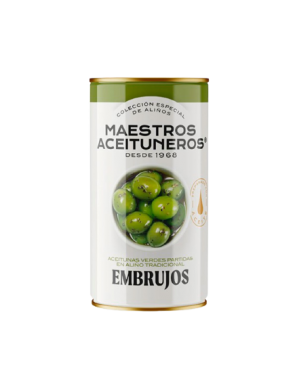 ACEITUNA M. ACEITUNEROS EMBRUJOS VERDE L/370GRS