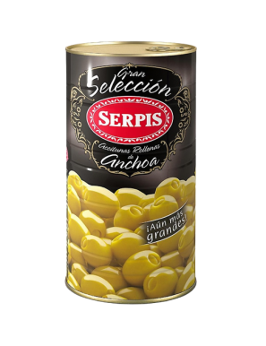 ACEITUNA SERPIS R/ANCHOA G.SELECCION L/300 GR