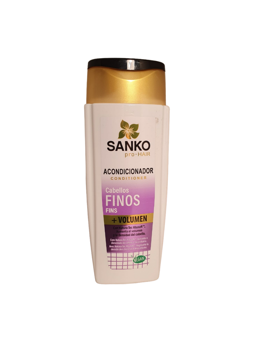 ACONDICIONADOR SANKO CABELLOS FINOS  B/300 ML