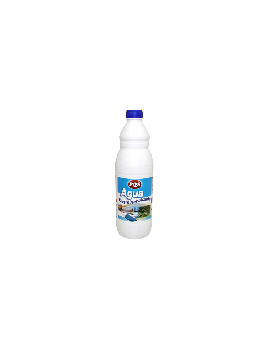 AGUA DESMINERALIZADA PQS BOTELLA 1  L