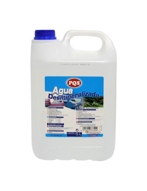 AGUA DESMINERALIZADA PQS GARRAFA 5 L