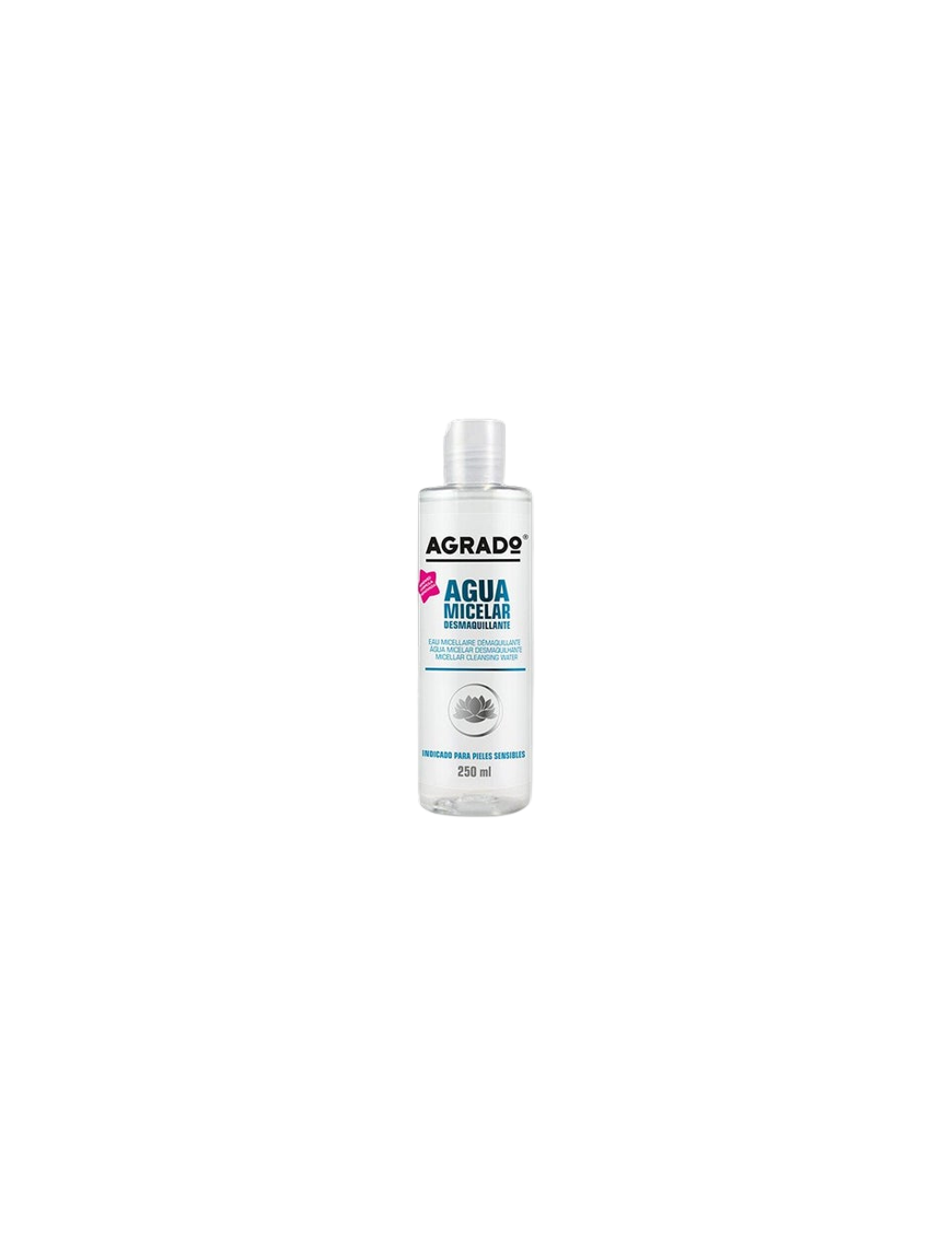 AGUA MICELAR AGRADO PIEL SENSIBLES B/250 ML