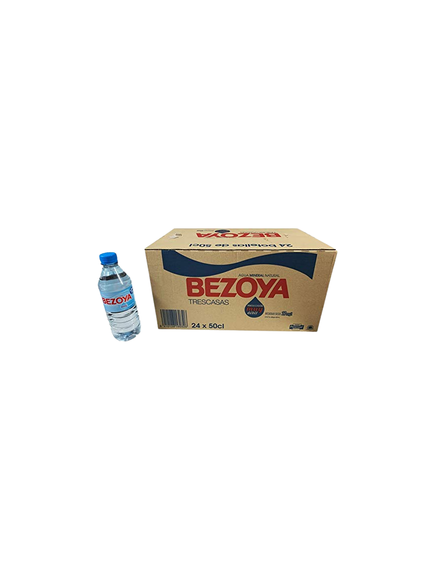 AGUA MINERAL BEZOYA  NATURAL CAJA X 24UD PET 500ML