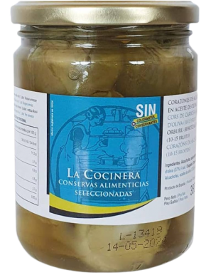 ALCACHOFA CORAZON 10/15 A/OLI. LA COCINER TC 445GR