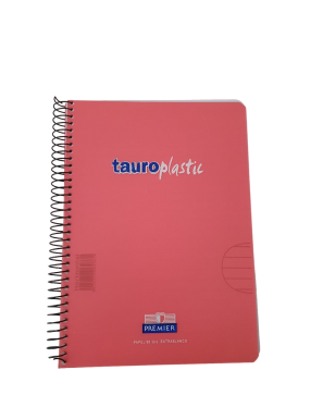 PP CUADERNO TAUROPLASTI 80H 4º PAUTA HORIZONTAL UD