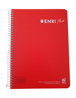 PP CUADERNO TAURO/ENRI 80H 4º PAUTA-3,5 MM UD