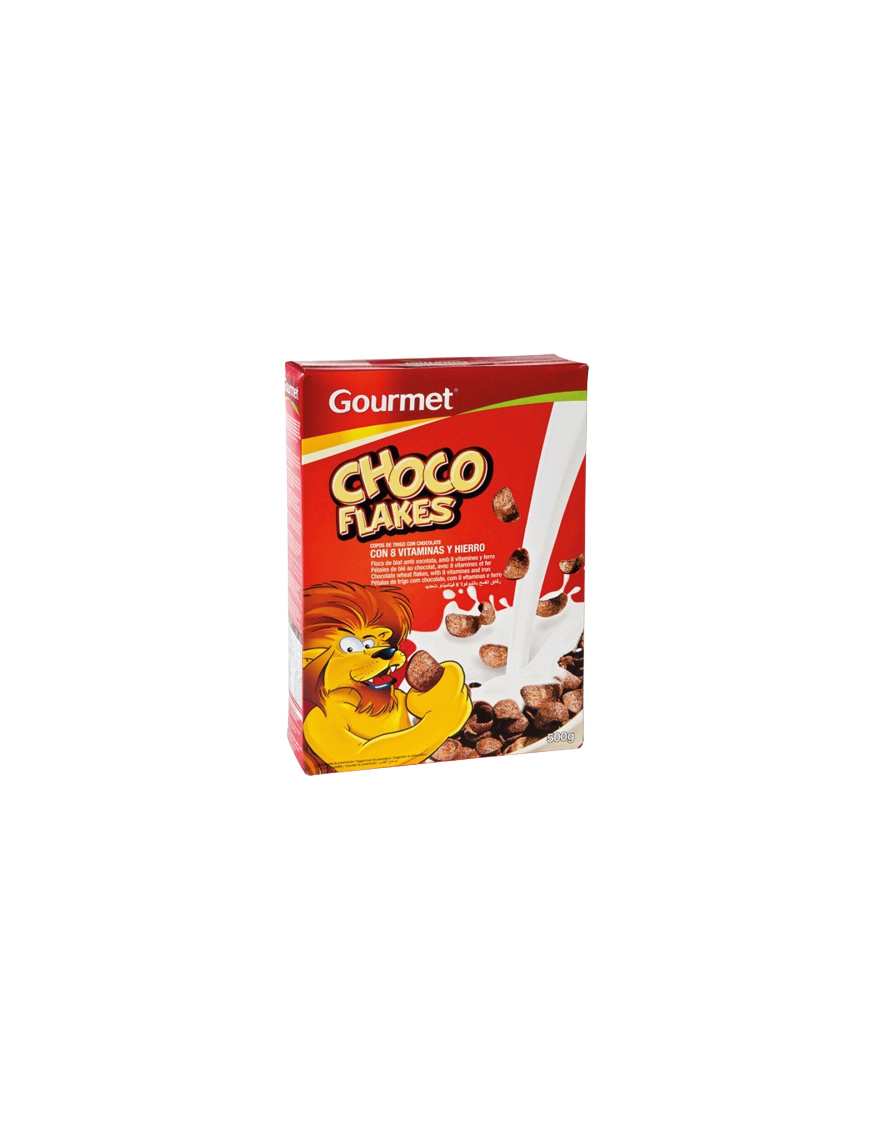 CEREALES GOURMET  CHOCO/FLAKES P/500GR