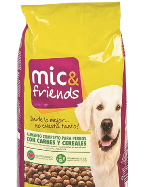 COMIDA PERROS MIC&FRIENDS SACO 18 KG