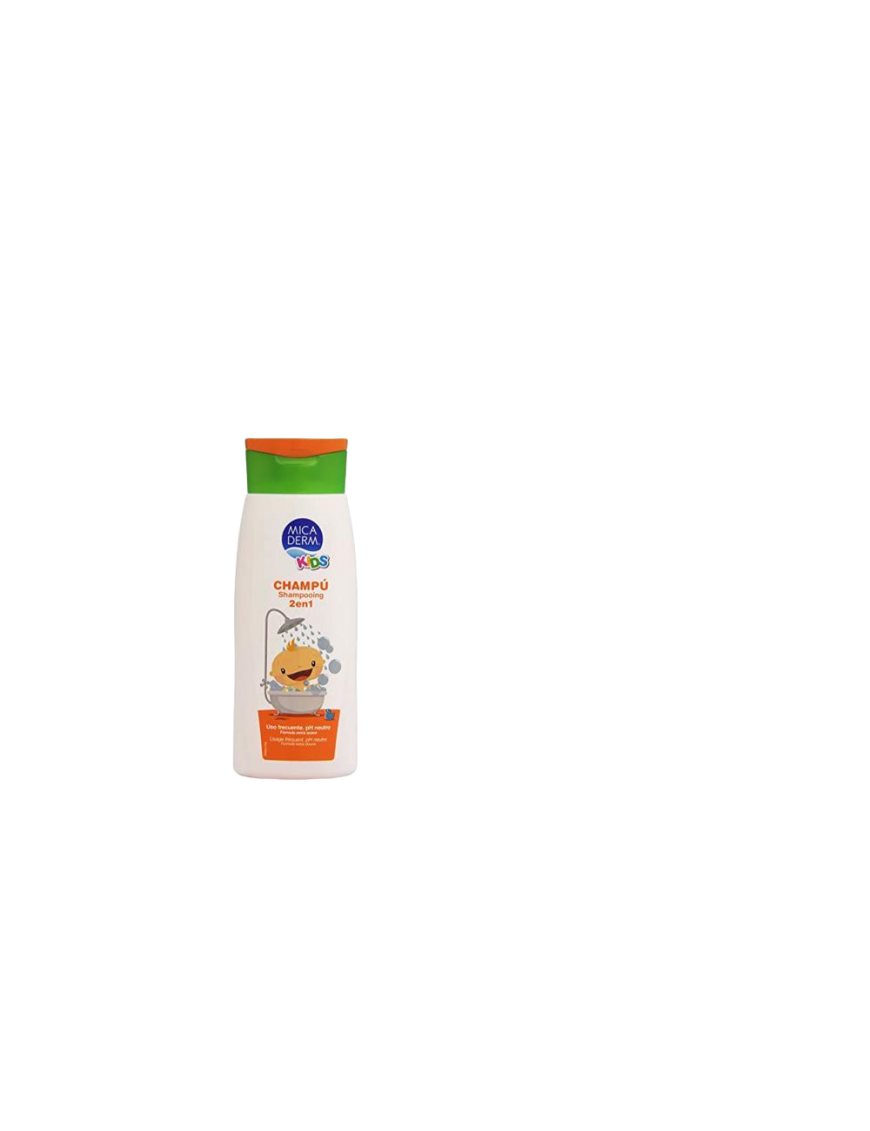 CHAMPU MICADERM NIÑOS 2 EN 1 B/350 ML