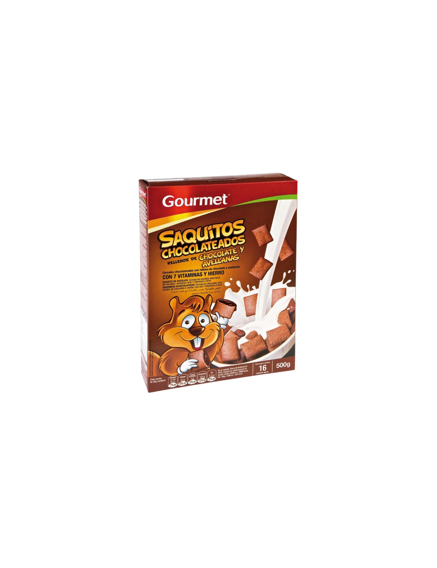 CEREALES GOURMET RELLENOS CHOCOLATE P/500GR