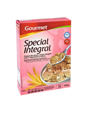 CEREALES GOURMET SPECIAL INTEGRAL  P/500GR