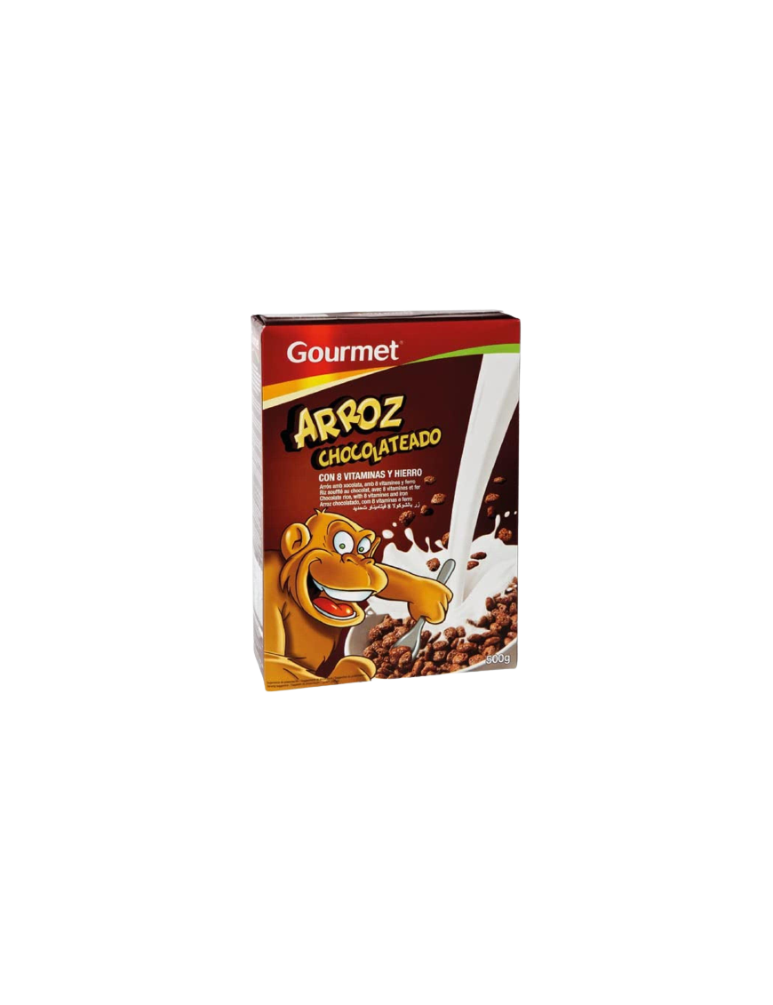 CEREALES GOURMET ARROZ CON CHOCOLATE P/500GR