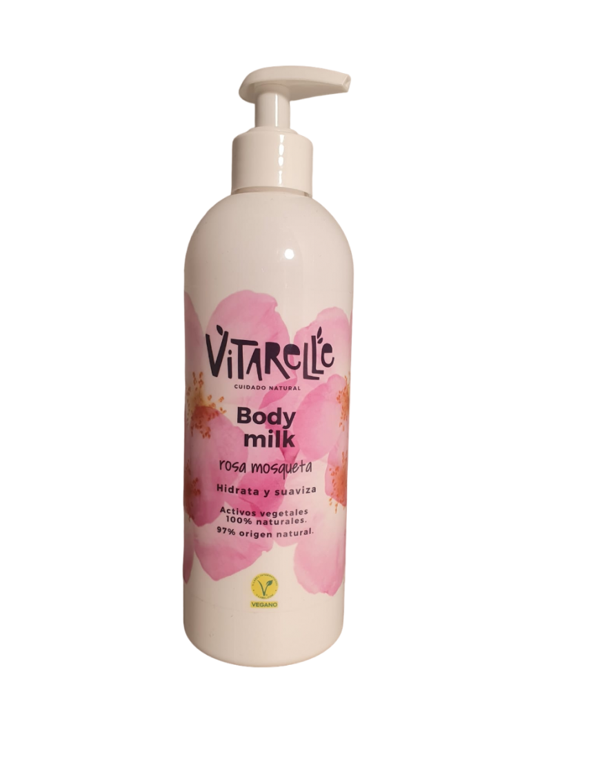 LOCION CORPORAL VITARELLE ROSA MOSQUETA B/400 ML