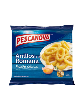 ANILLOS A LA ROMANA PESCANOVA S/GLUTEN B/400GR