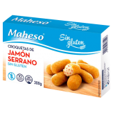 CROQUETA MAHESO JAMON SIN GLUTEN B/300 GR