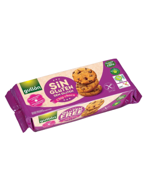 GALLETAS GULLON CHIP CHOCO S/GLUTEN (LILA) P/130 G